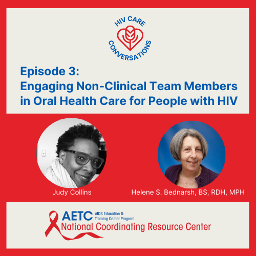 HIV Care Conversations AIDS Education and Training Centers National